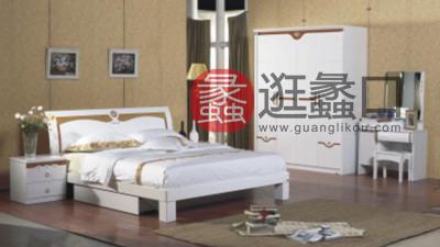 蠡口家具城香典家私简约现代卧室床现代简约板式大床