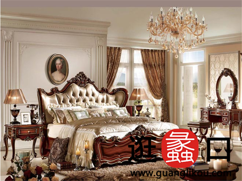 格兰朵家具欧式卧室床 格兰朵家具欧式卧室床