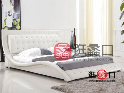 蠡口家具城麦卡尔家具简约现代卧室床