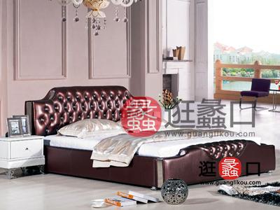 蠡口家具城米点家具简约现代卧室床