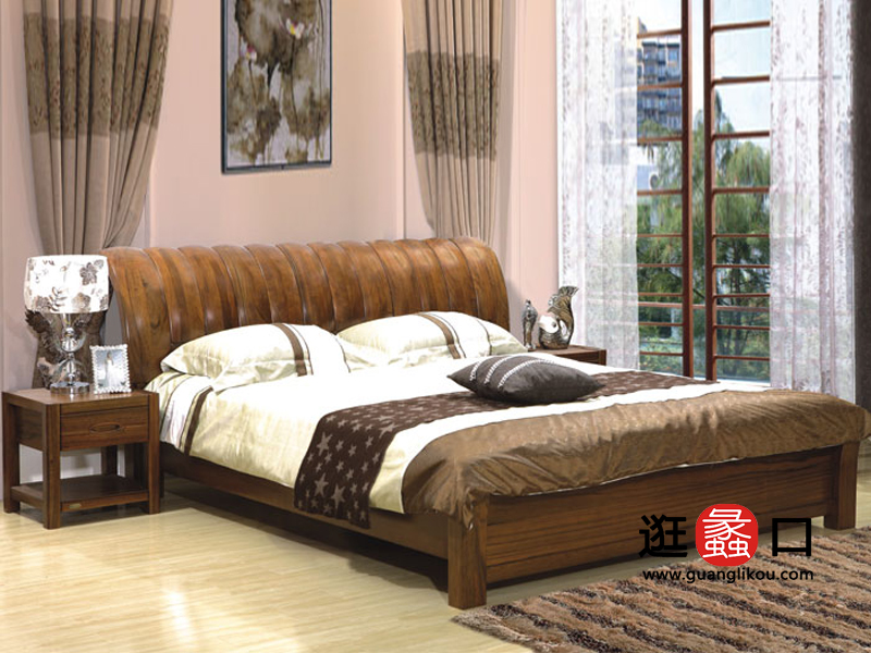 天帮至尊家具中式古典卧室床 天帮至尊家具中式古典卧室床