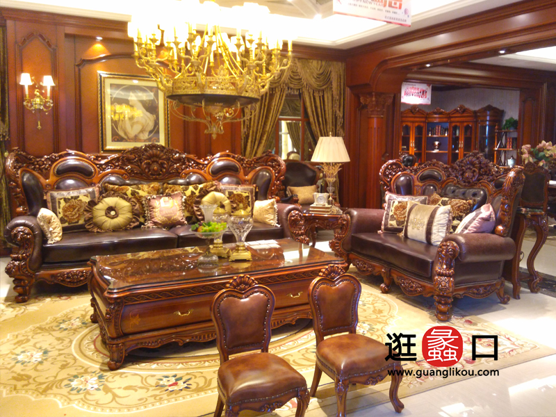 国森家具欧式客厅沙发 国森家具欧式客厅沙发