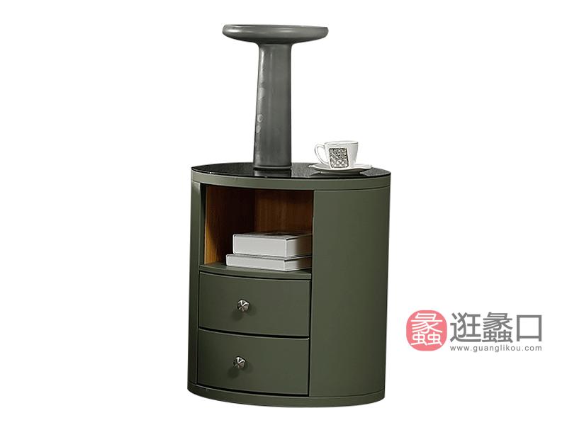 布得布爱家具现代卧室床头柜90#