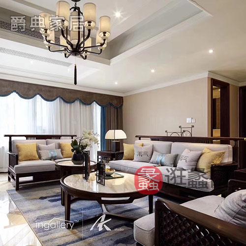 蠡口家具城爵典家居·南洋迪克·禾气家具（新中式）梧桐树花园孙先生278平买家秀
