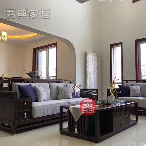 蠡口家具城爵典家居·南洋迪克·禾气家具（新中式）新城石湖公馆刘先生140平买家秀