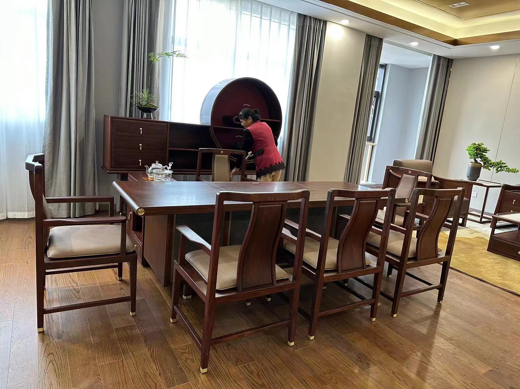 蠡口家具城和砚·悟红木办公家具苏州旗舰店匿名买家秀
