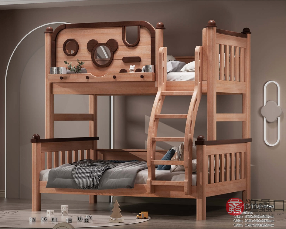 金童玉女儿童家具儿童房儿童儿童床11