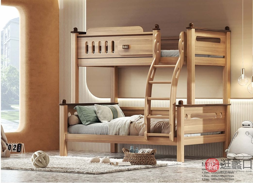 金童玉女儿童家具儿童房儿童儿童床19