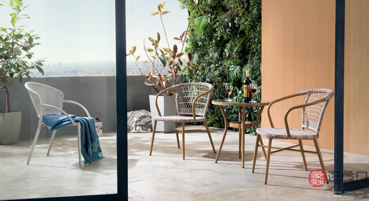 一线峰景家具阳台户外户外桌椅9