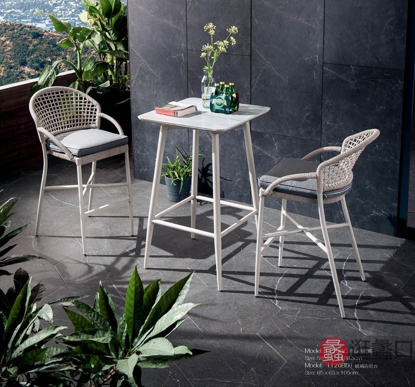 一线峰景家具阳台户外户外桌椅15