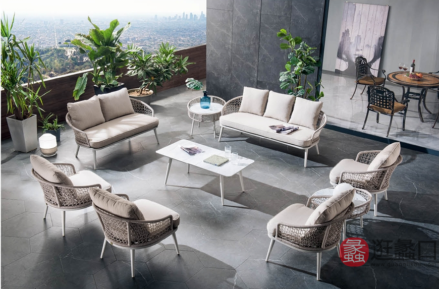 一线峰景家具阳台户外户外桌椅17