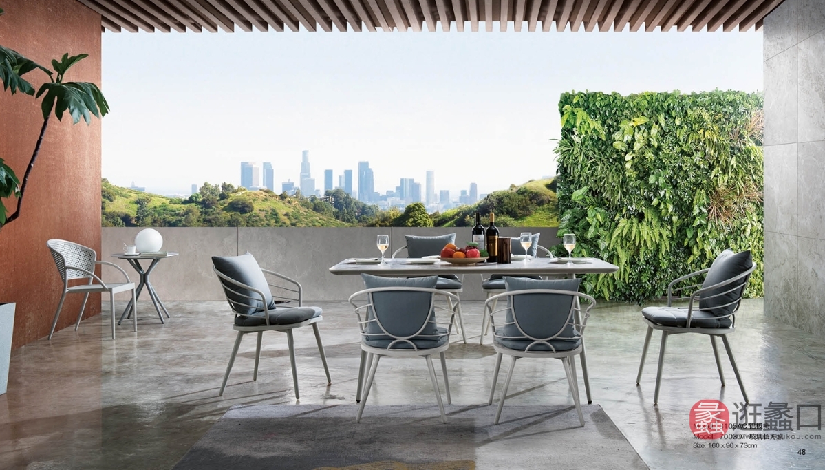 一线峰景家具阳台户外户外桌椅20