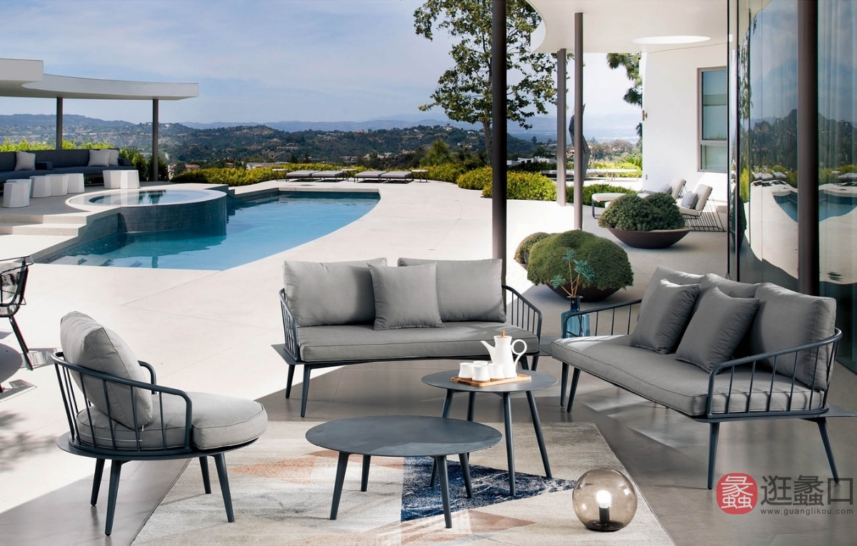 一线峰景家具阳台户外户外桌椅22