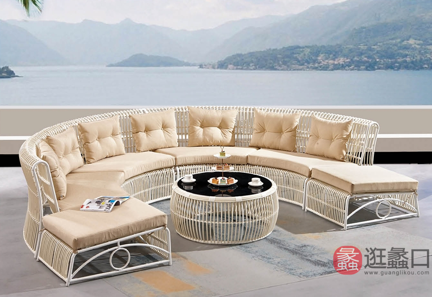 一线峰景家具阳台户外户外桌椅25