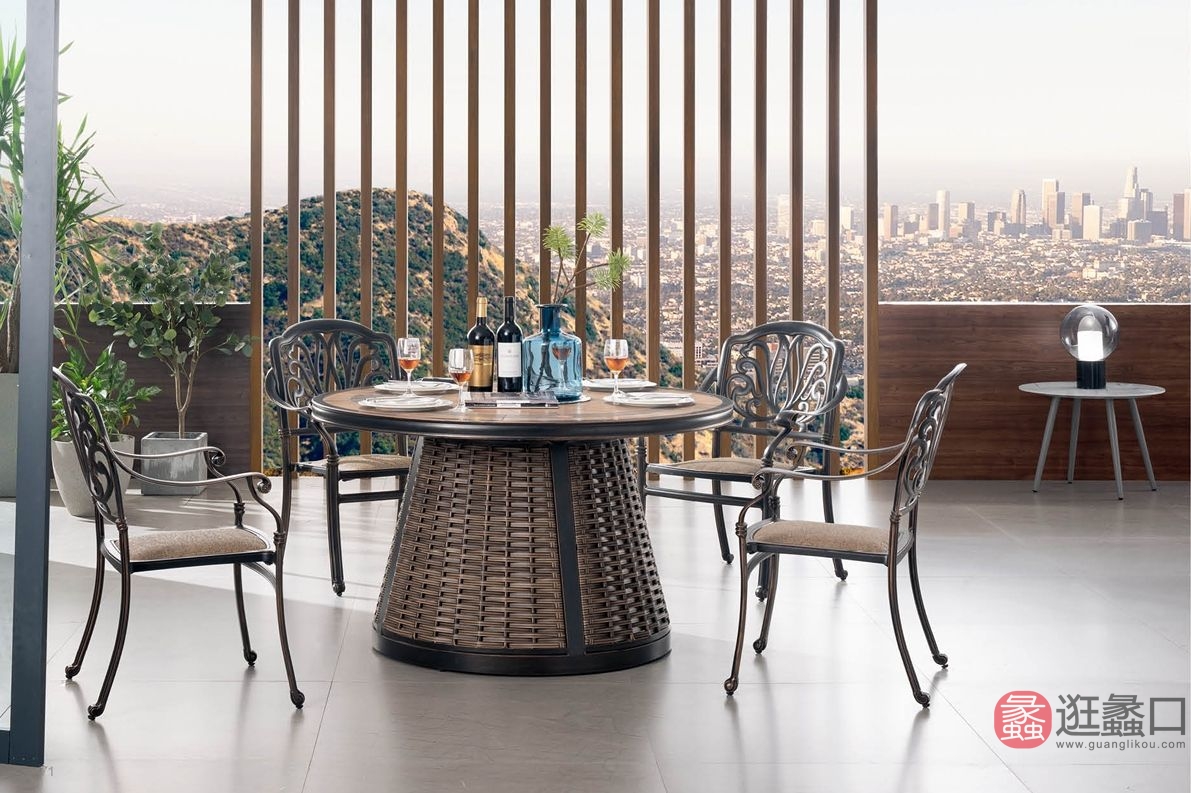 一线峰景家具阳台户外户外桌椅26