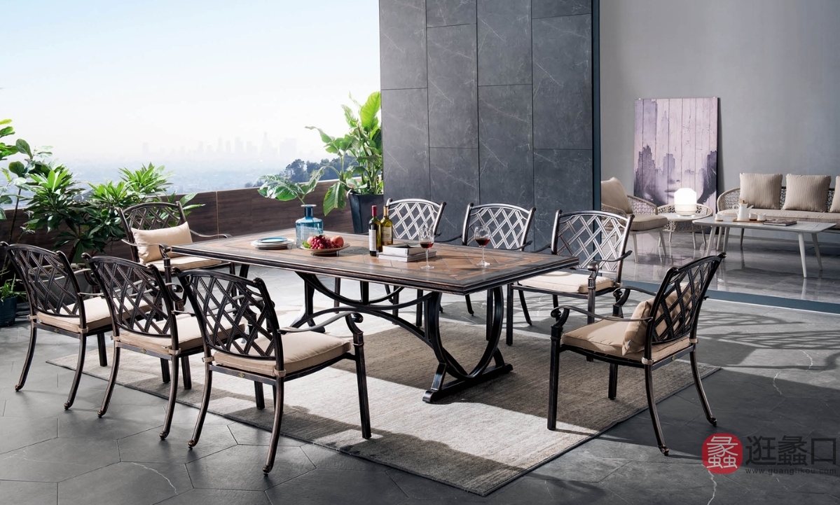 一线峰景家具阳台户外户外桌椅27