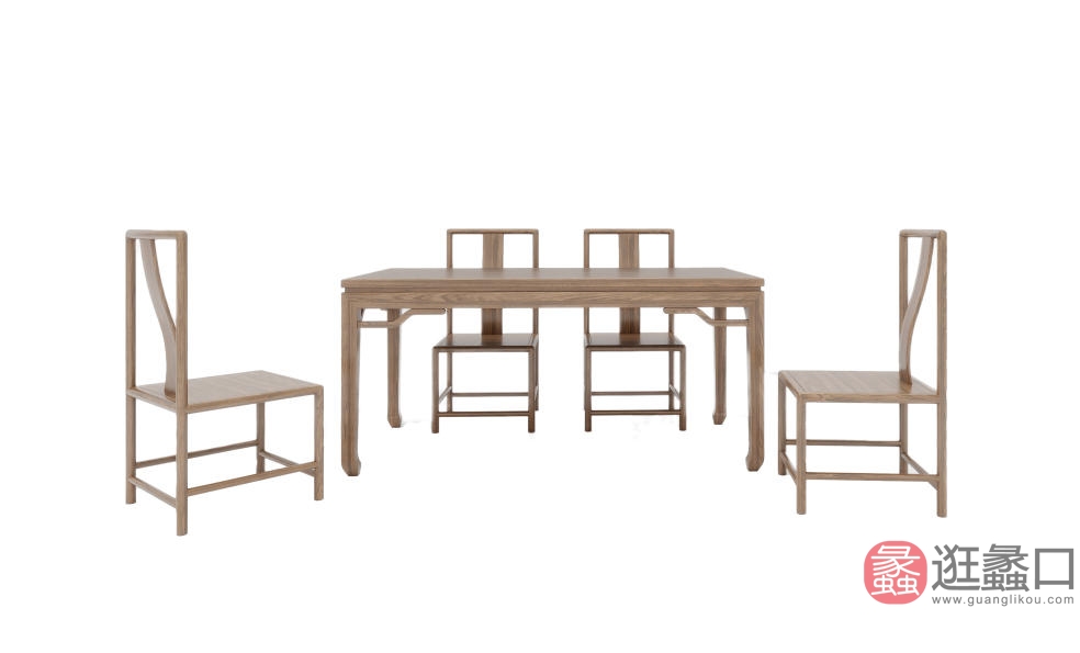 北京企典宋式美学家具餐厅新中式餐桌椅6