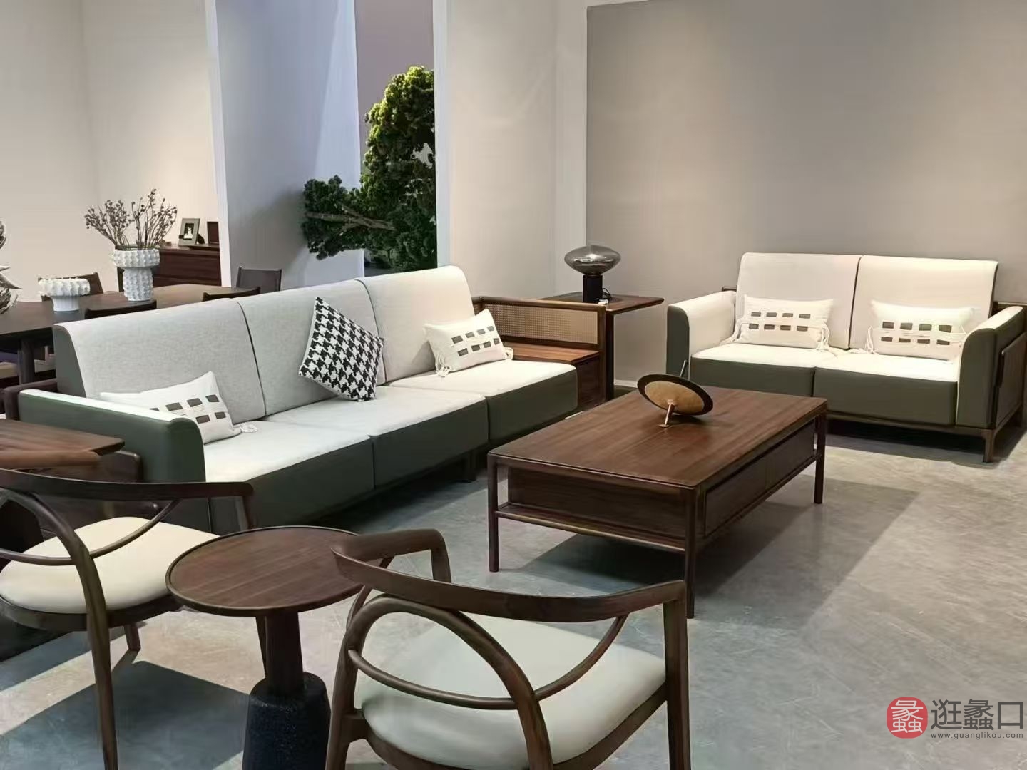 恒岳家具客厅实木中式沙发4