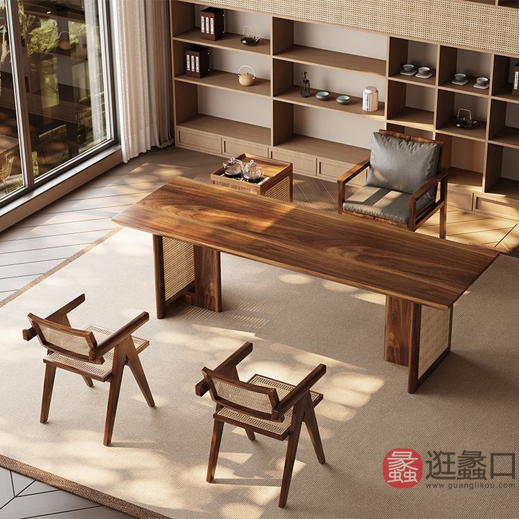 华羽优梵茶空间家具茶室现代茶室家具22