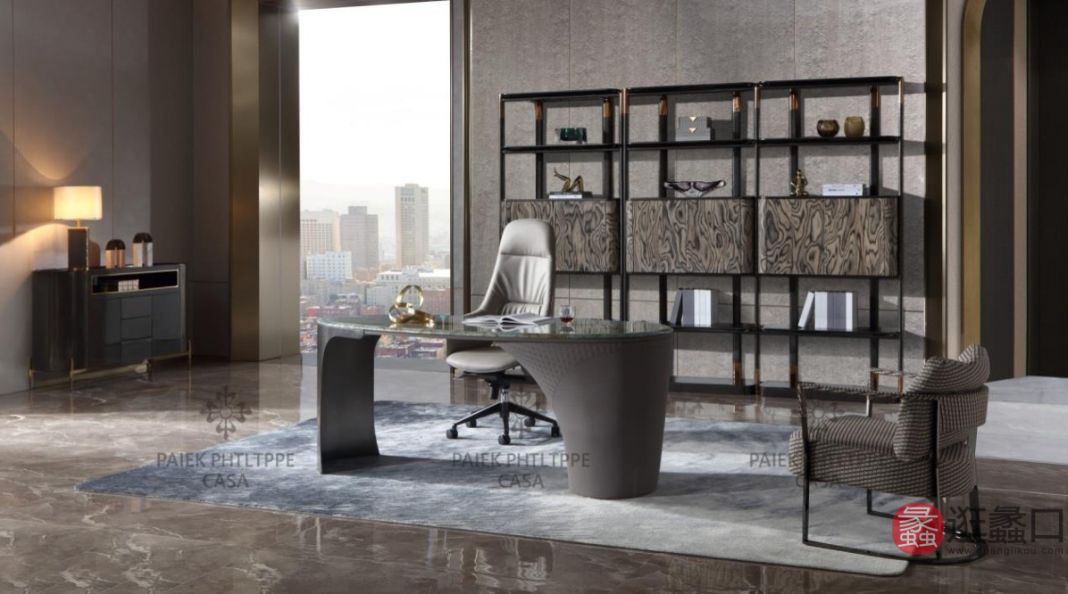 欣尚名居生活体验馆餐厅轻奢餐桌椅73