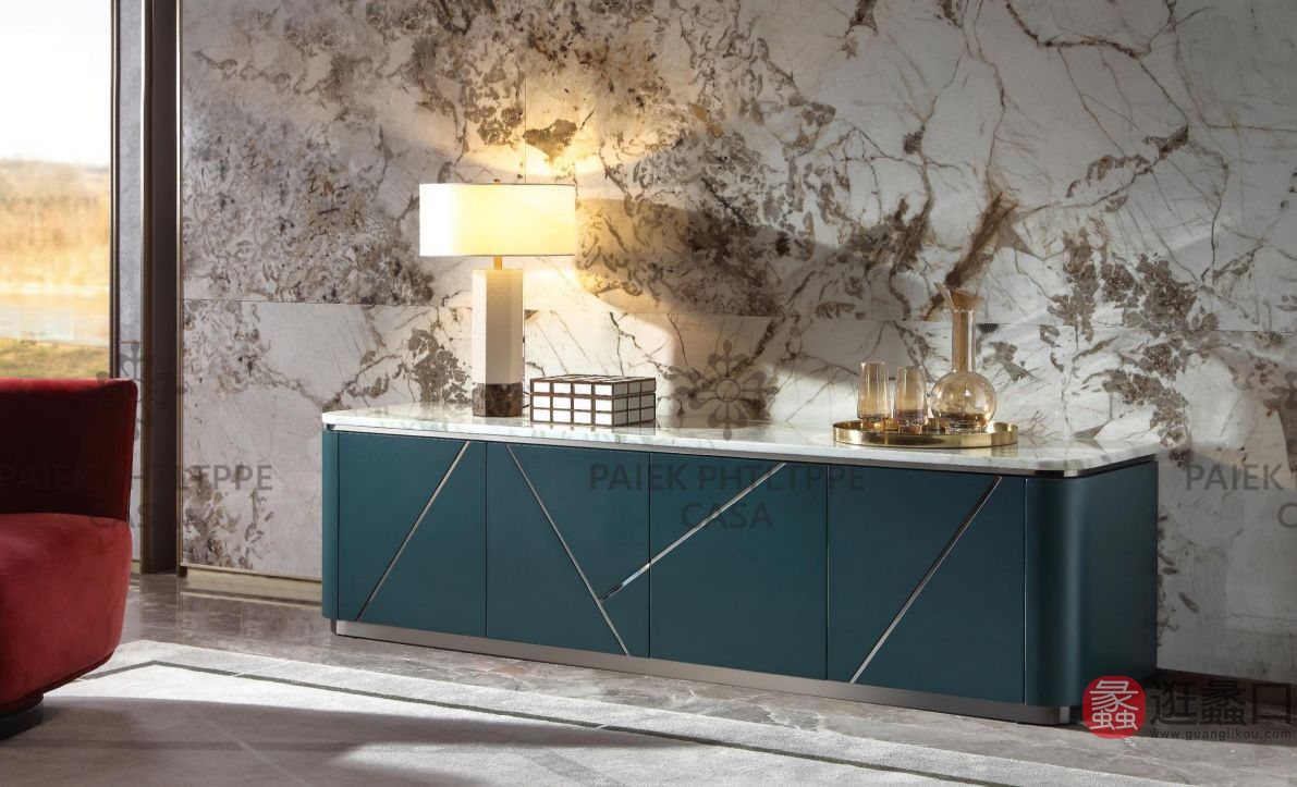 欣尚名居生活体验馆客厅轻奢茶几/边几/角几89