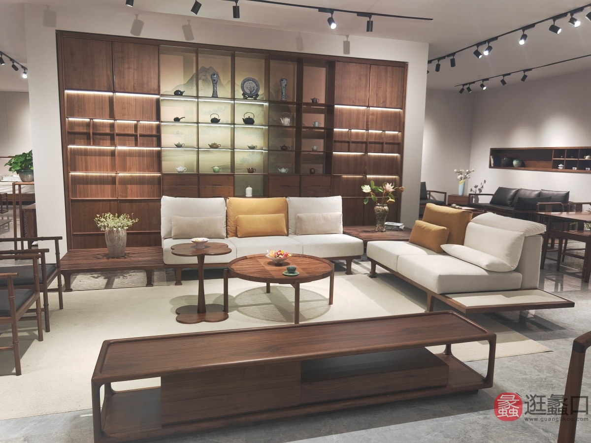 蠡口家具城品宋宋式美学家具客厅实木中式沙发8