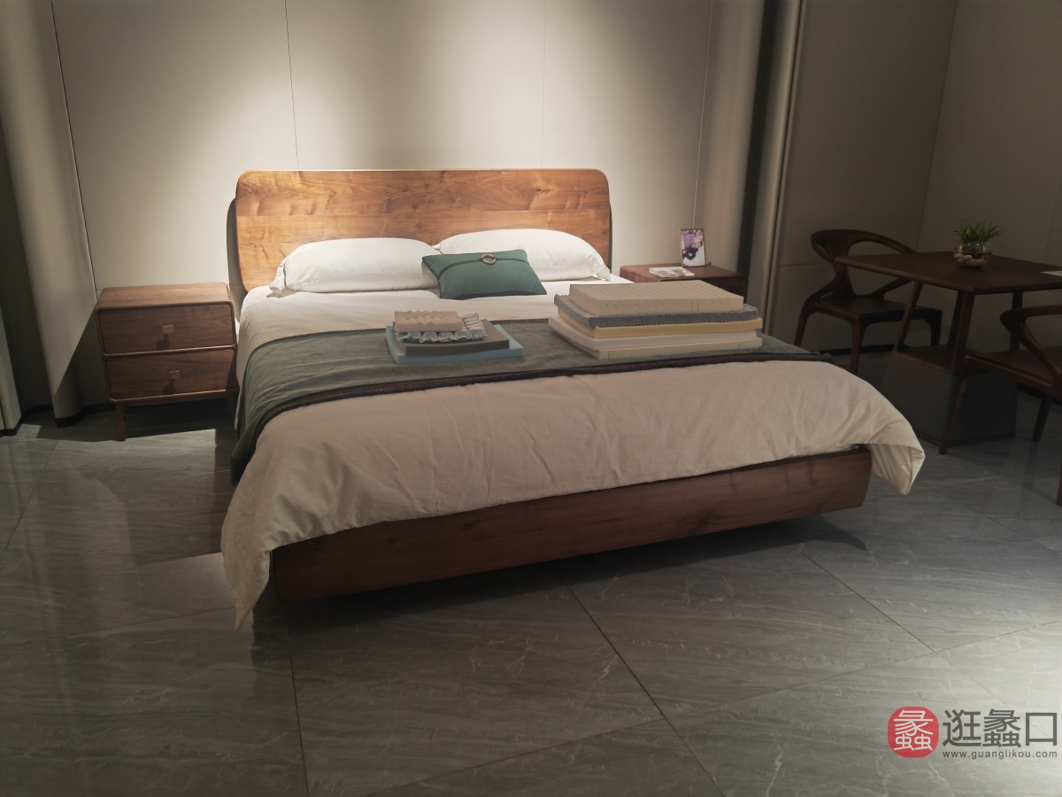 蠡口家具城上阅新中式家具卧室新中式床10