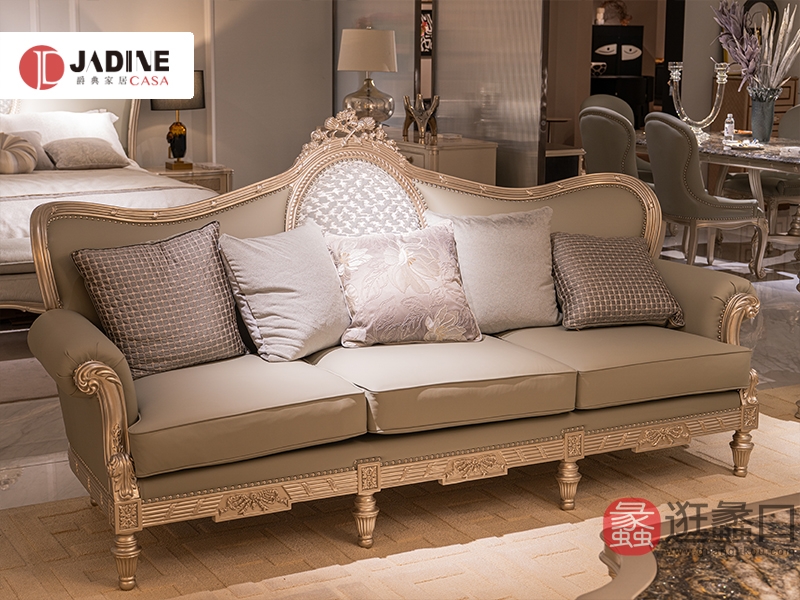 爵典家居·H&T轻奢时尚美式（美式）客厅美式沙发9