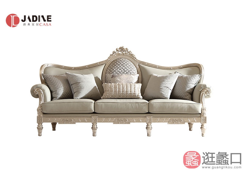 爵典家居·H&T轻奢时尚美式（美式）客厅美式沙发9