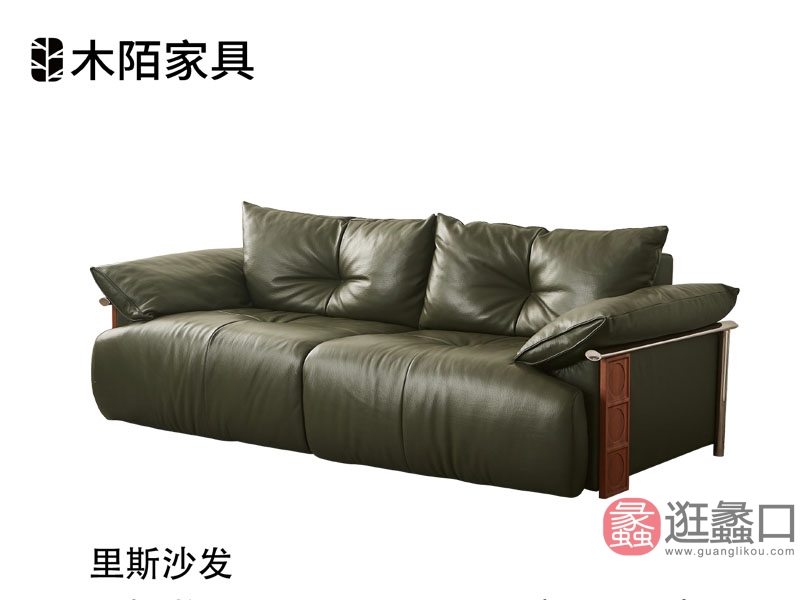 蠡口家具城木陌中古风家具客厅中古风沙发2