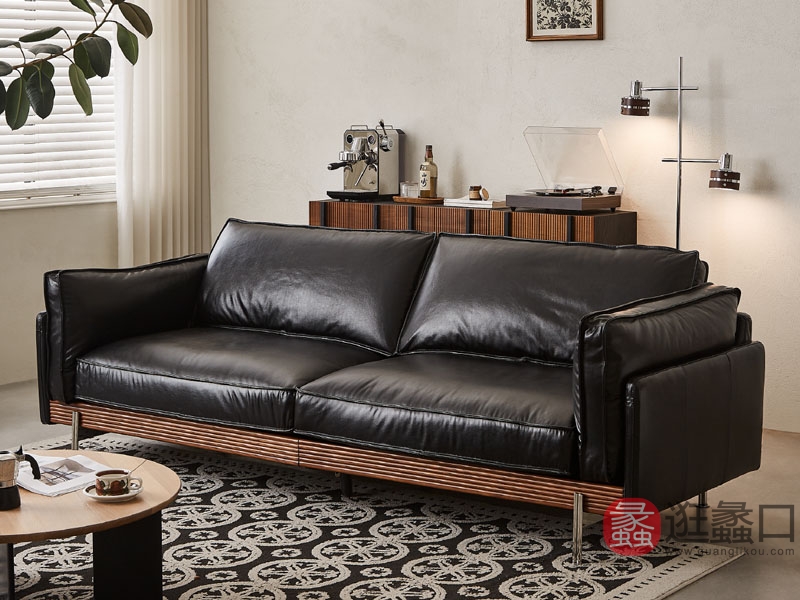 蠡口家具城木陌中古风家具客厅中古风沙发8