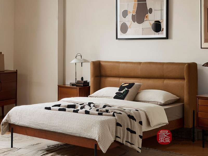 蠡口家具城木陌中古风家具卧室中古风床26