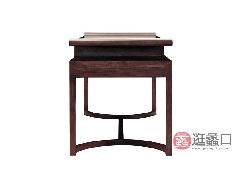 漾木家具工厂直营店书房书桌椅乌丝檀木0660179书桌