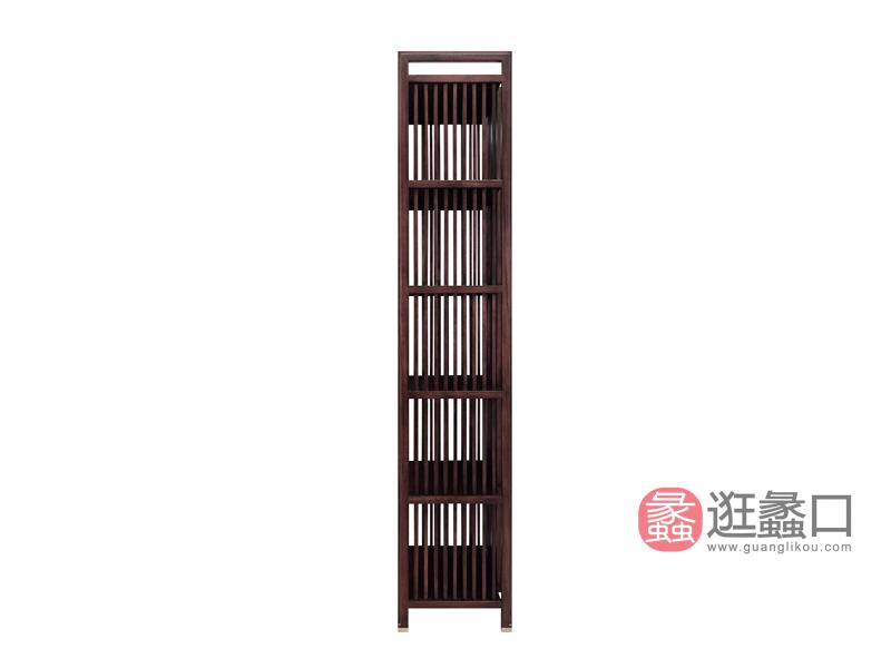 漾木家具工厂直营店客厅斗柜/装饰柜/储物柜乌丝檀木0660185装饰柜