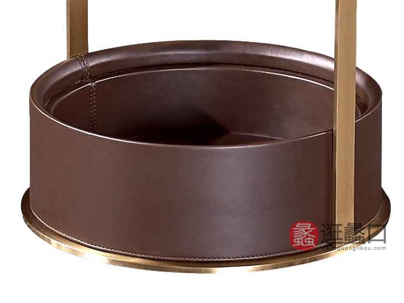柏森-铂瑞轻奢客厅实木金属茶几BS66茶几