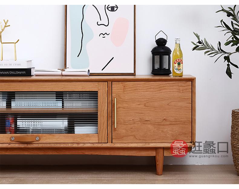 枝上家具—原木北欧客厅电视柜2430039