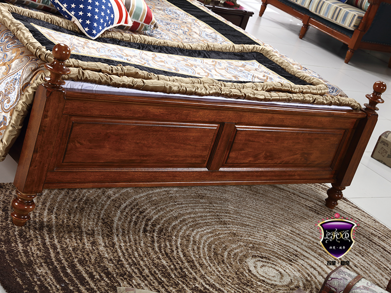 拉斐欧帝家居美式卧室实木床 拉斐欧帝家居美式卧室实木床