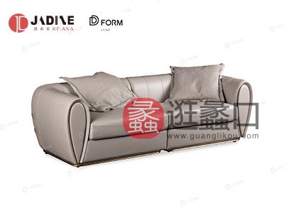 爵典家居·D-FORM家具实木轻奢客厅沙发Z806