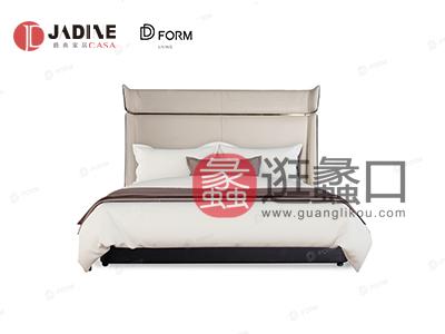 蠡口家具城爵典家居·D-FORM家具实木新派雅奢轻奢卧室床C2009