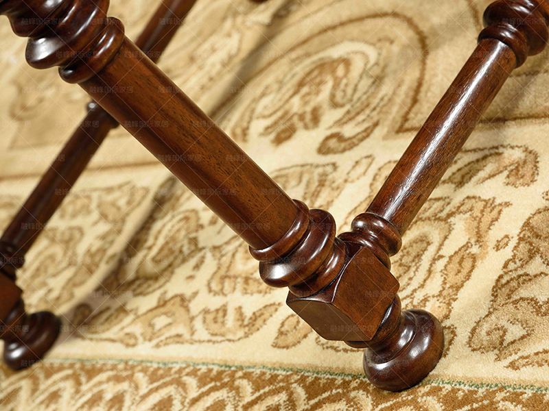 爵典家居·融峰国际家居-艾加里梵美餐厅桃花芯木波士顿长方餐台AJ03-I4M/无扶手餐椅AJ03-K