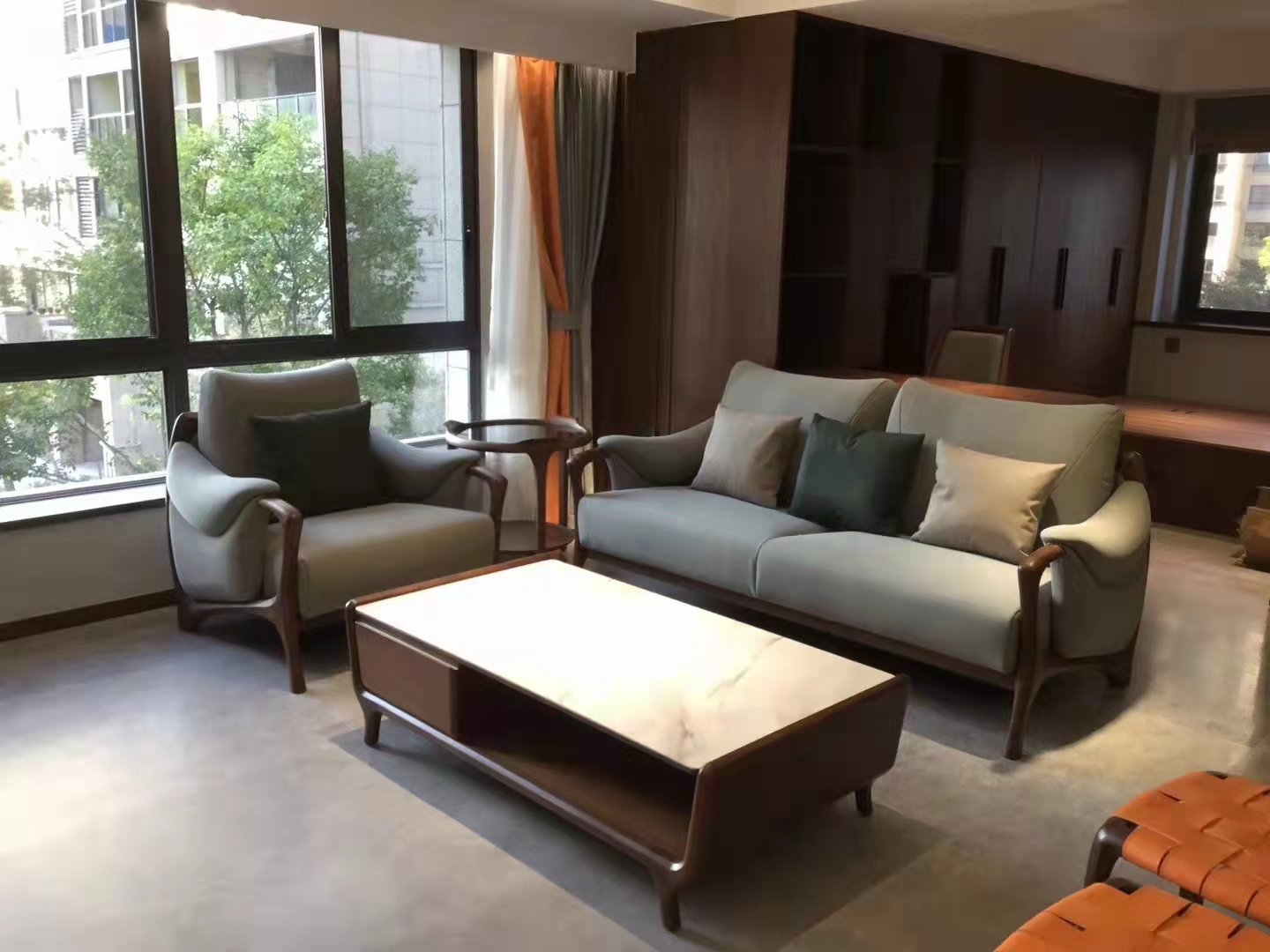 蠡口家具城木质感·北美黑胡桃原木全屋定制买家秀