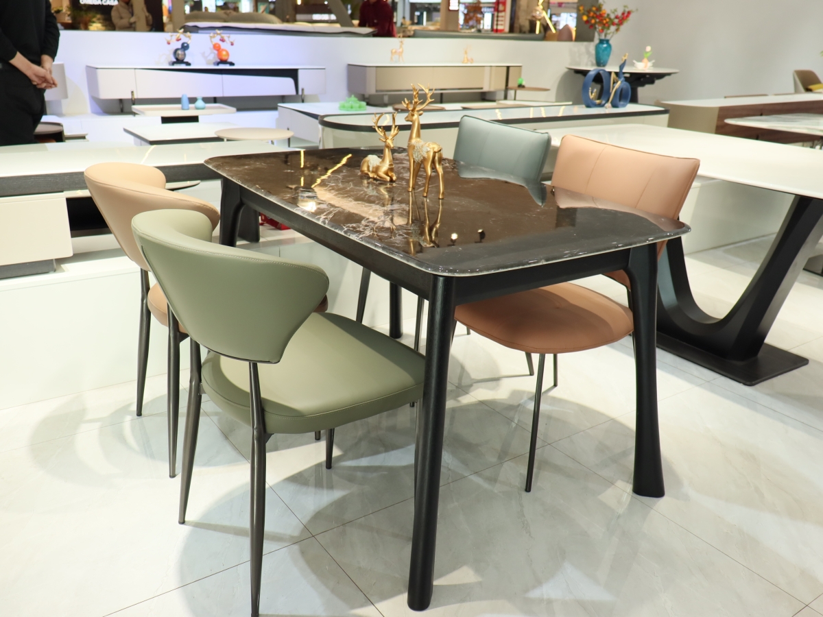 东墅一品客厅家具 现代风格长餐桌3030006